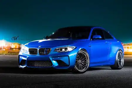 Long Beach Blue BMW M2 With EDC Wheels (8)