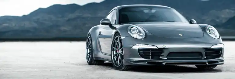 Agate Grey Porsche 991 Carrera 4S On Brixton Forged Wheels