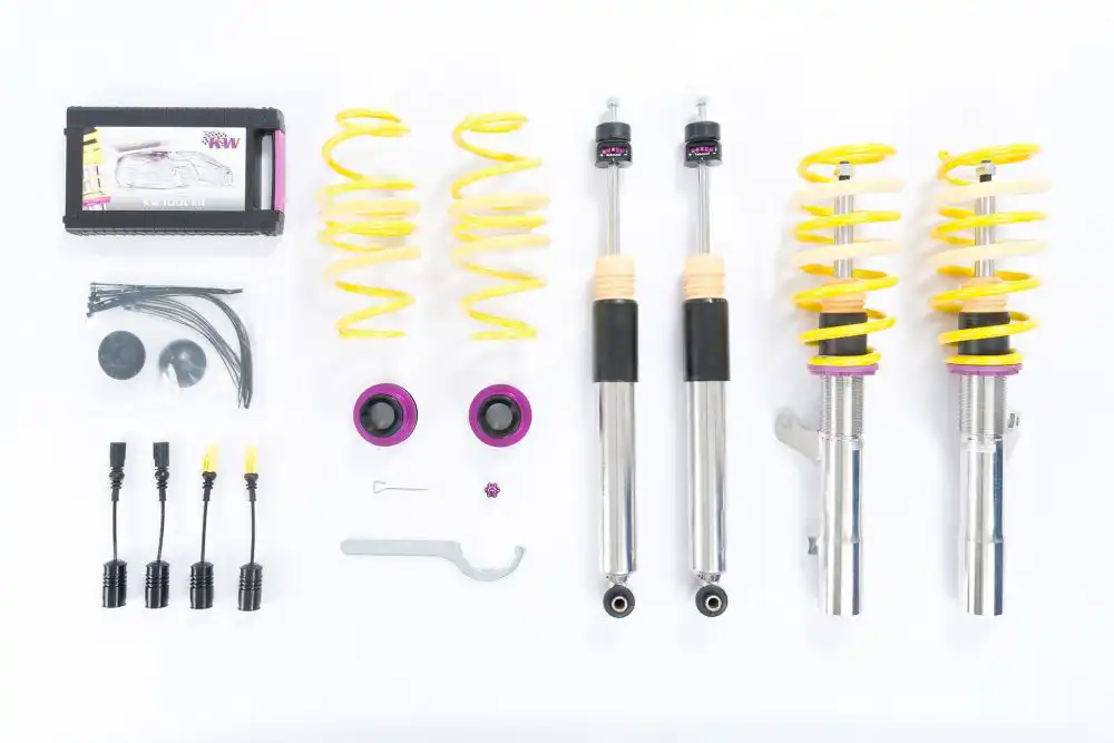 KW Suspension Releases A Coilover Variant 3 Solution For The New Audi RS3 8 Audi RS3 KW V3 Lieferumfang