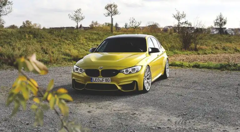 Austin Yellow BMW M3 Gets HRE Wheels