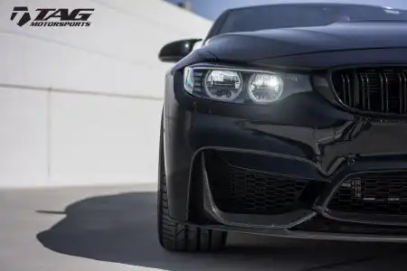 Black Sapphire Metallic BMW M3 Gets Vorsteiner Flow Forged Wheels Image 18