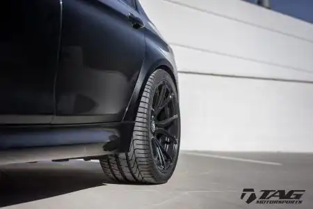 Black Sapphire Metallic BMW M3 Gets Vorsteiner Flow Forged Wheels Image 19