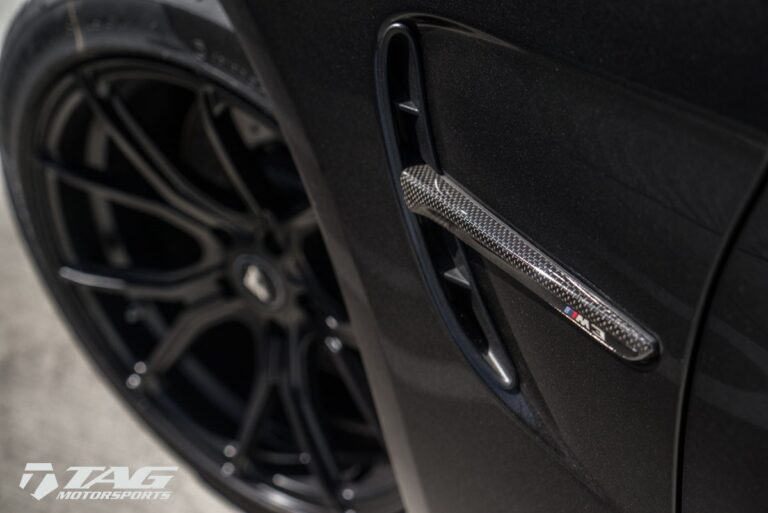 Black Sapphire Metallic BMW M3 Gets Vorsteiner Flow Forged Wheels Image 8