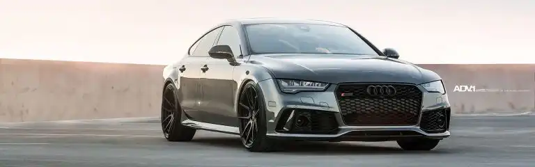 Daytona Gray Pearl Audi RS7 With ADV.1 Wheels