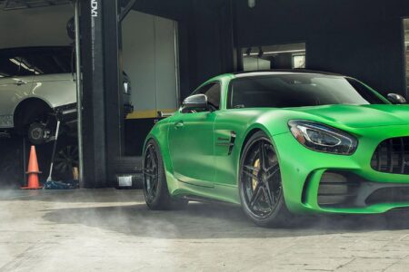 Green Hell Magno Mercedes-AMG GT-R Gets ADV.1 Wheels