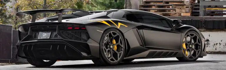 Lamborghini Aventador SV Gets Novitec x Vossen NV-1 Forged Wheels