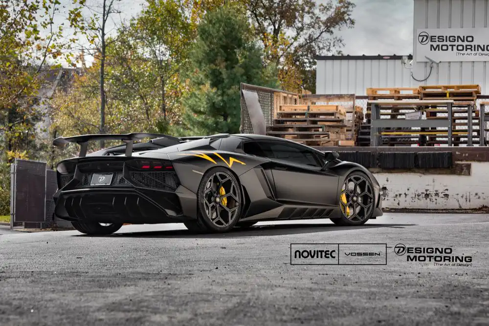 Lamborghini Aventador SV Gets Novitec x Vossen NV-1 Forged Wheels 6 Lamborghini Aventador SV - Novitec x Vossen NV-1 Forged Wheels