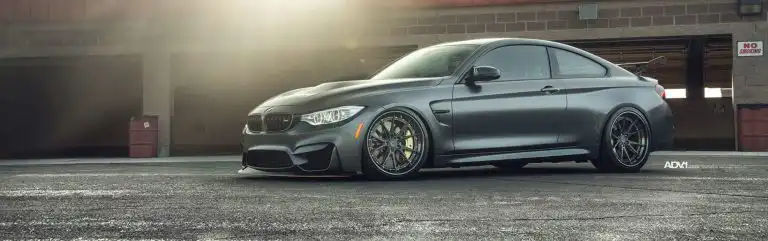 Matte Gray BMW M4 GTS Gets All-New ADV.1 Advanced Series Wheels