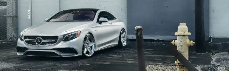 Mercedes-Benz S63 AMG Coupe With Classic Looking ADV.1 Wheels