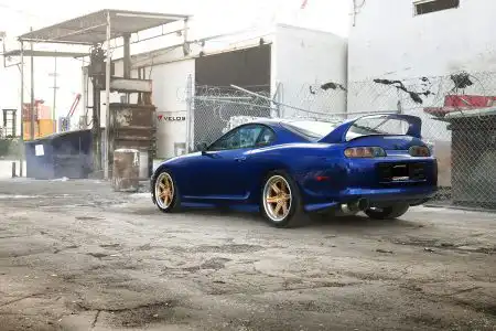 Toyota Supra On Velos Designwerks Wheels (2)