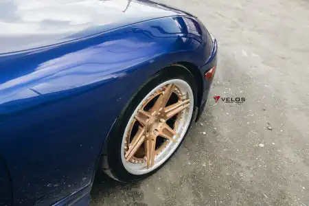 Toyota Supra On Velos Designwerks Wheels Wallpaper
