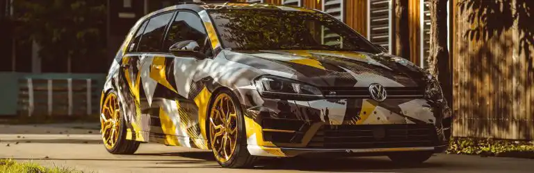 Volkswagen Golf R Gets Vossen Forged HC-3 Wheels