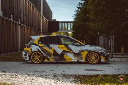 Volkswagen Golf R – Vossen Forged HC-3 Wheels (1)