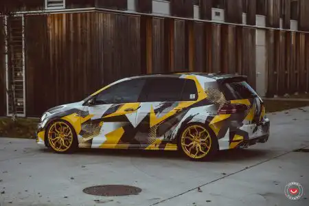 Volkswagen Golf R – Vossen Forged HC-3 Wheels (12)