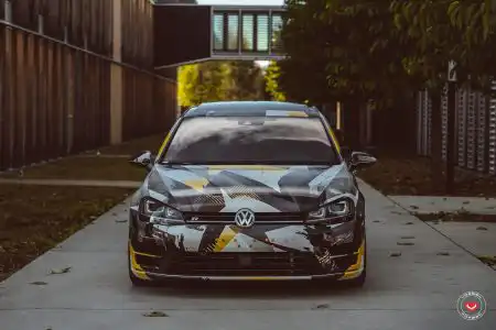 Volkswagen Golf R – Vossen Forged HC-3 Wheels (13)