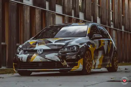 Volkswagen Golf R – Vossen Forged HC-3 Wheels (14)