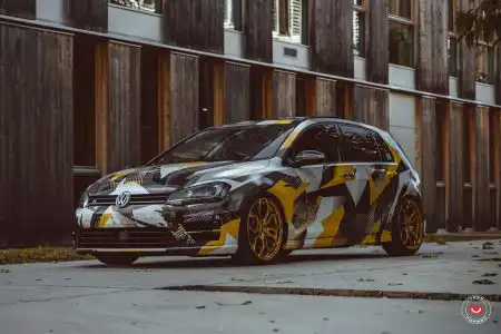 Volkswagen Golf R – Vossen Forged HC-3 Wheels (17)