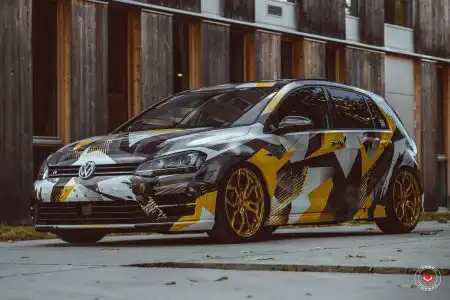 Volkswagen Golf R – Vossen Forged HC-3 Wheels (18)