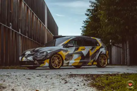 Volkswagen Golf R – Vossen Forged HC-3 Wheels (23)