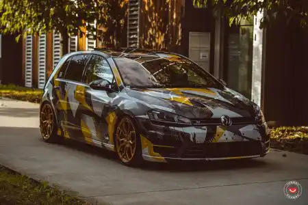 Volkswagen Golf R – Vossen Forged HC-3 Wheels (25)