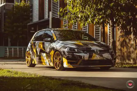 Volkswagen Golf R – Vossen Forged HC-3 Wheels (28)
