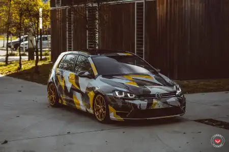 Volkswagen Golf R – Vossen Forged HC-3 Wheels (3)