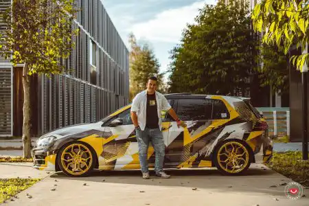 Volkswagen Golf R – Vossen Forged HC-3 Wheels (32)