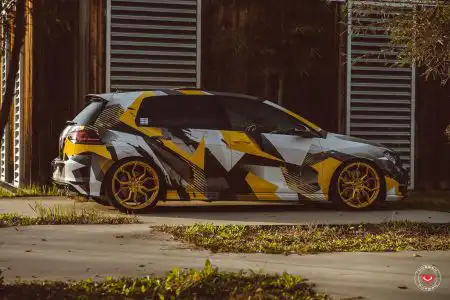 Volkswagen Golf R – Vossen Forged HC-3 Wheels (36)