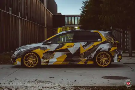 Volkswagen Golf R – Vossen Forged HC-3 Wheels (9)