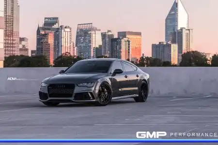 Daytona Gray Pearl Audi RS7 With ADV.1 Wheels