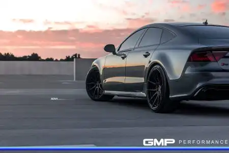 Daytona Gray Pearl Audi RS7 With ADV.1 Wheels
