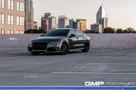 Daytona Gray Pearl Audi RS7 With ADV.1 Wheels