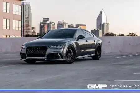 Daytona Gray Pearl Audi RS7 With ADV.1 Wheels