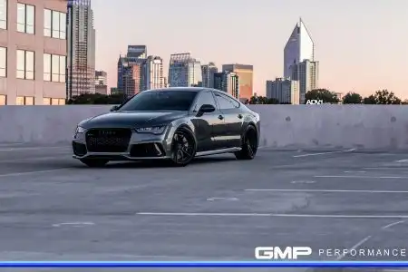 Daytona Gray Pearl Audi RS7 With ADV.1 Wheels