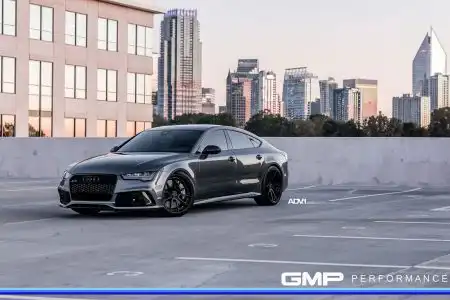 Daytona Gray Pearl Audi RS7 With ADV.1 Wheels