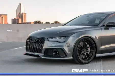 Daytona Gray Pearl Audi RS7 With ADV.1 Wheels