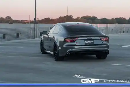 Daytona Gray Pearl Audi RS7 With ADV.1 Wheels