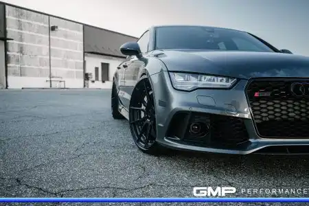 Daytona Gray Pearl Audi RS7 With ADV.1 Wheels