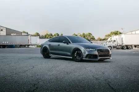 Daytona Gray Pearl Audi RS7 With ADV.1 Wheels