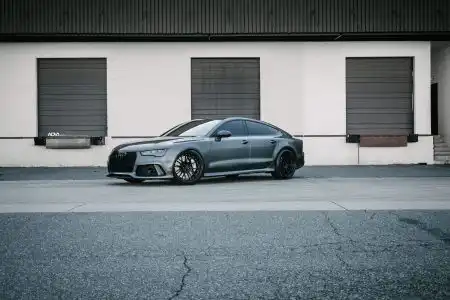 Daytona Gray Pearl Audi RS7 With ADV.1 Wheels
