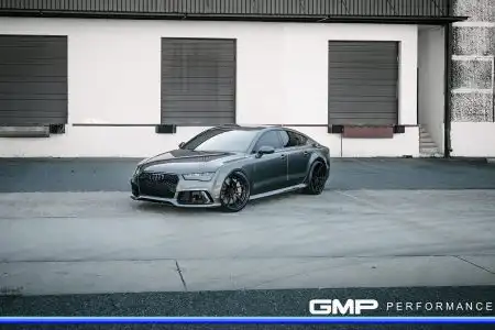 Daytona Gray Pearl Audi RS7 With ADV.1 Wheels