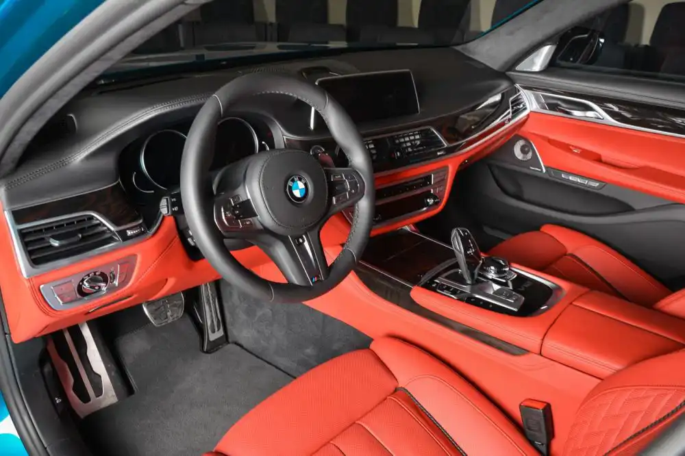 bmw m760li individual long beach blue 16