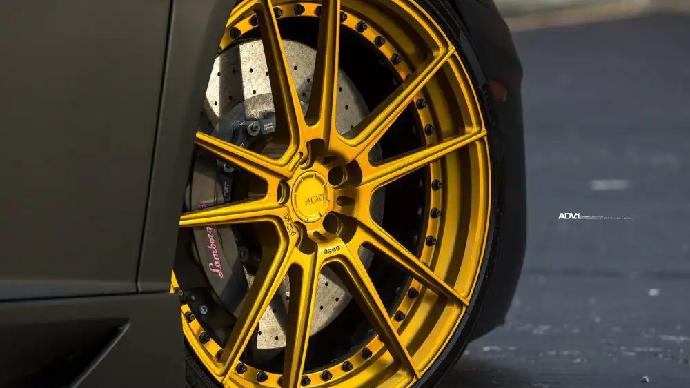 Satin Matte Black Lamborghini Aventador Gets ADV.1 Wheels 48 Satin Matte Black Lamborghini Aventador With ADV.1 Wheels Wallpaper