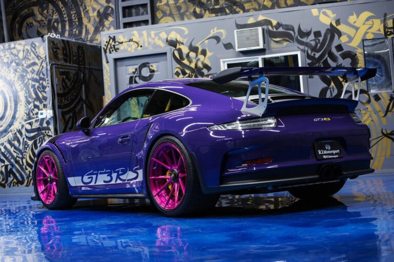 ultravoilet-purple-porsche-gt3-rs-pink-rims-adv1-wheels-j