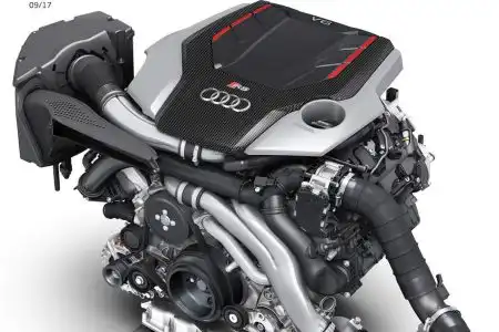 2.9 litre V6 TFSI engine in the Audi RS 4 Avant
