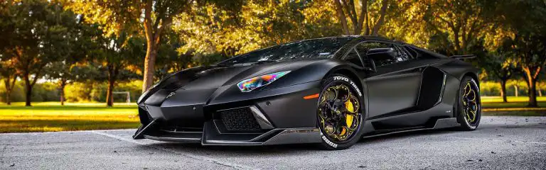 Nero Nemesis Lamborghini Aventador With 1016 Industries Carbon And Savini Wheels