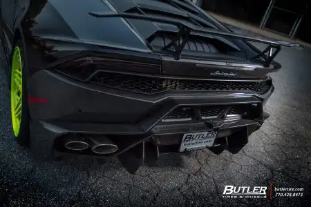 Nero Noctis Lamborghini Huracan Gets Full Vorsteiner Carbon Kit And Vossen Wheels Image 15