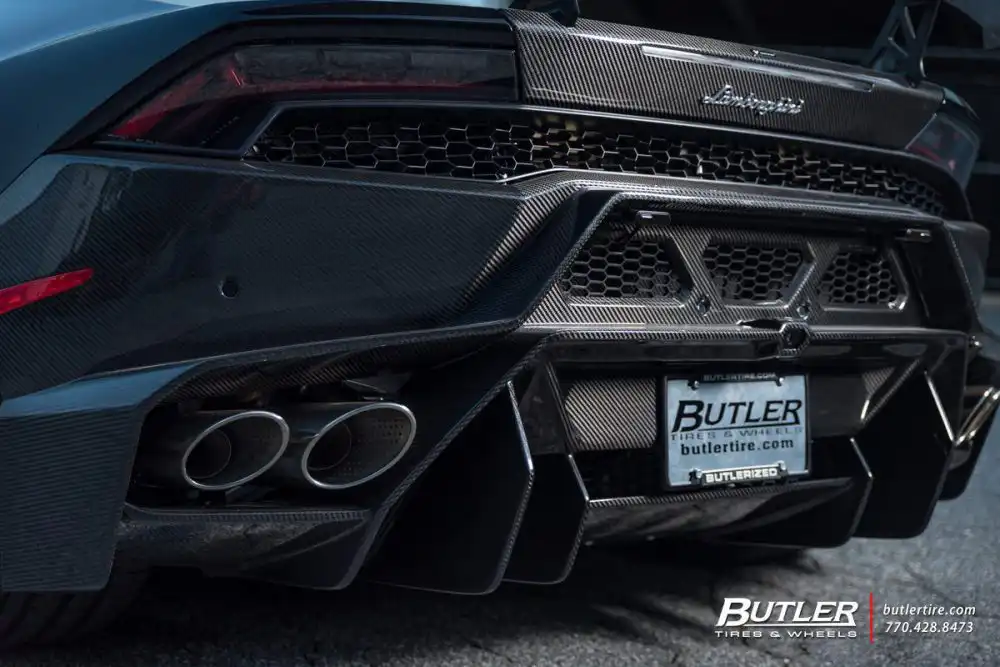 Nero Noctis Lamborghini Huracan Gets Full Vorsteiner Carbon Kit And Vossen Wheels Image 19
