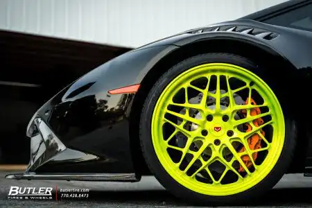 Nero Noctis Lamborghini Huracan Gets Full Vorsteiner Carbon Kit And Vossen Wheels Image 3
