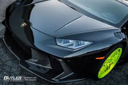 Nero Noctis Lamborghini Huracan Gets Full Vorsteiner Carbon Kit And Vossen Wheels Image 4